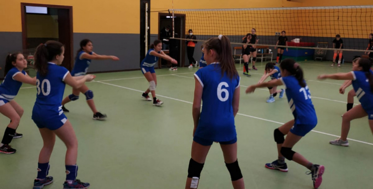 Per la nostra Under 13 femminile arriva il primo punto in classifica