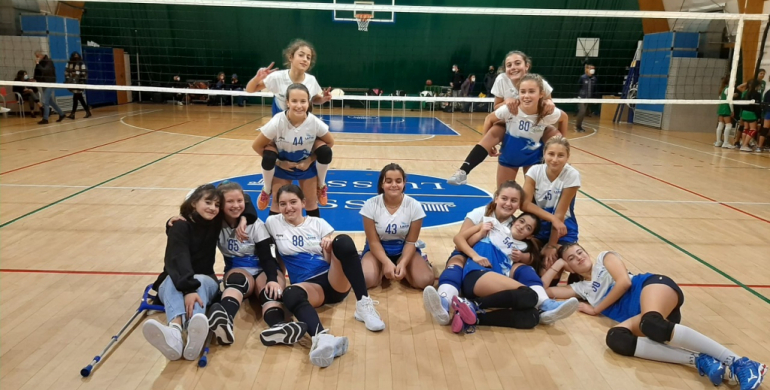 Esordi vincenti per under 13 e 2^ divisione femminile della Lazio Volley e Sport